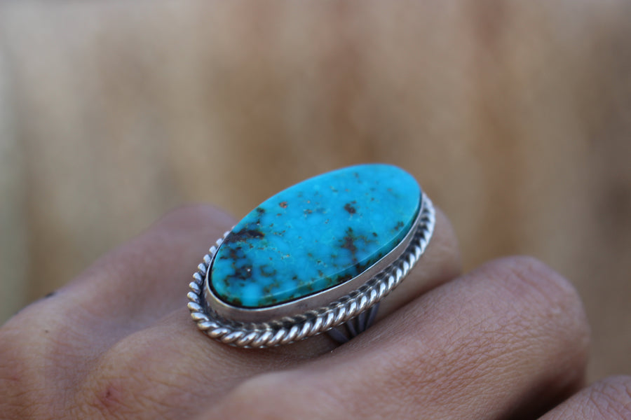 Turquoise River Ring