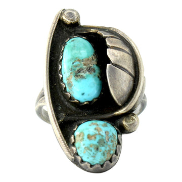 Vintage Two Stone Ring