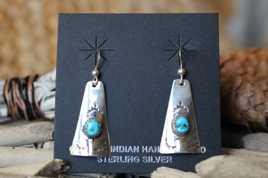 Turquoise Peaks Earrings