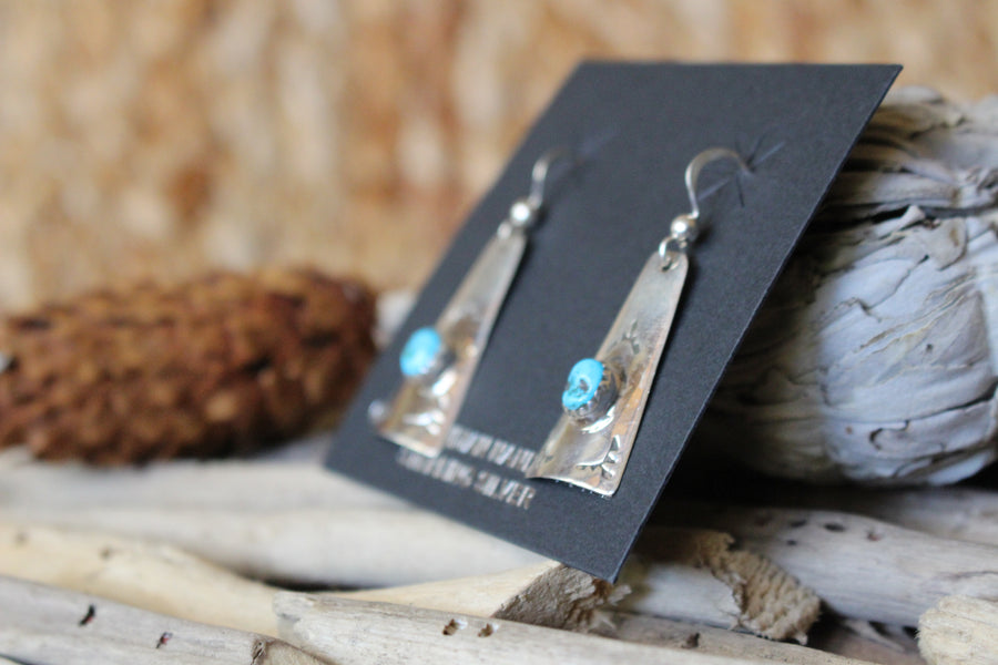 Turquoise Peaks Earrings