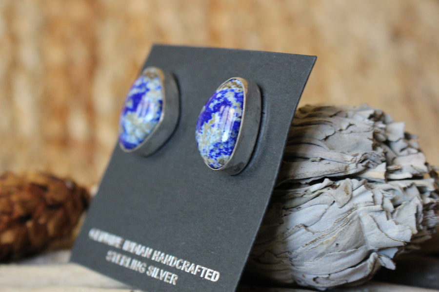 Lapis Point  Earrings