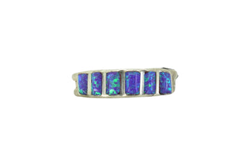 Purple Opal Bar Ring