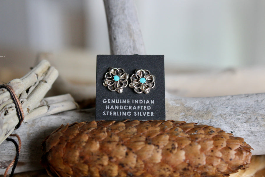 Sterling Bloom Studs