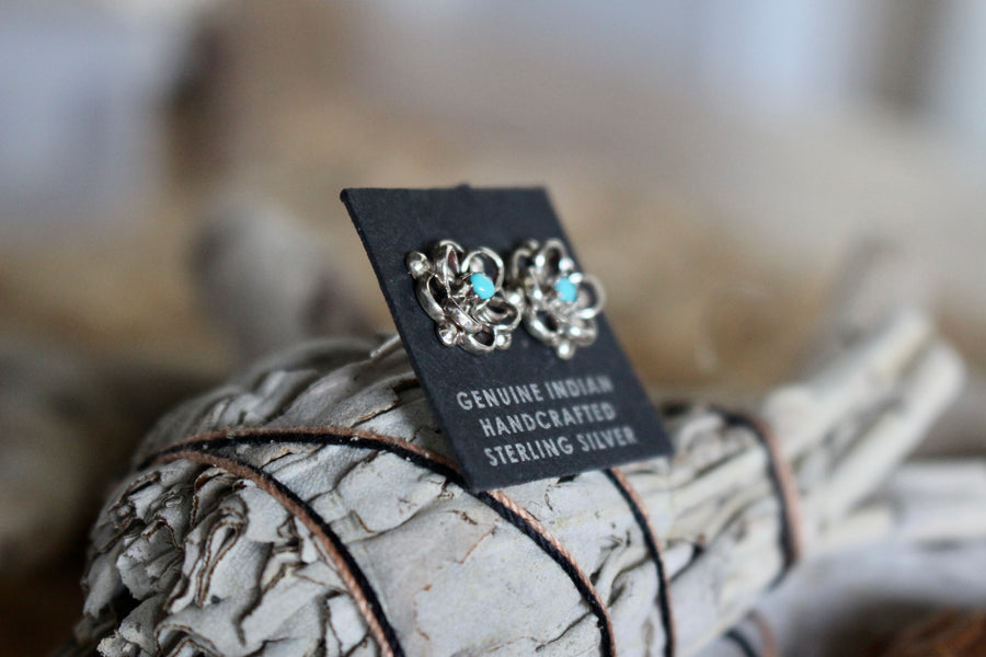 Sterling Bloom Studs