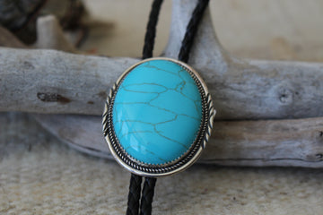 Turquoise Desert  Bolo Tie