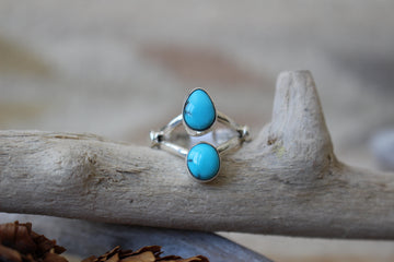 Double Turquoise Ring