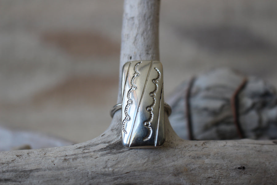 Sterling Arches Ring