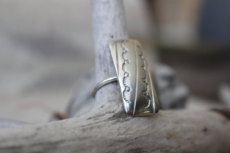 Sterling Arches Ring