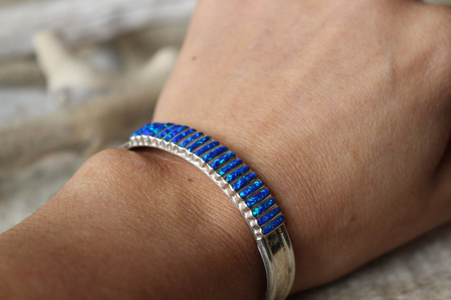 Blue Opal Desert Bracelet