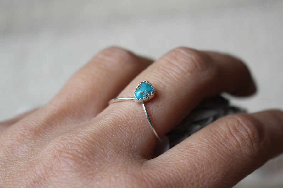 Turquoise Point Ring