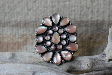 Pink Shell Bloom Ring