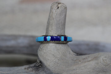 Lapis and Turquoise Ring