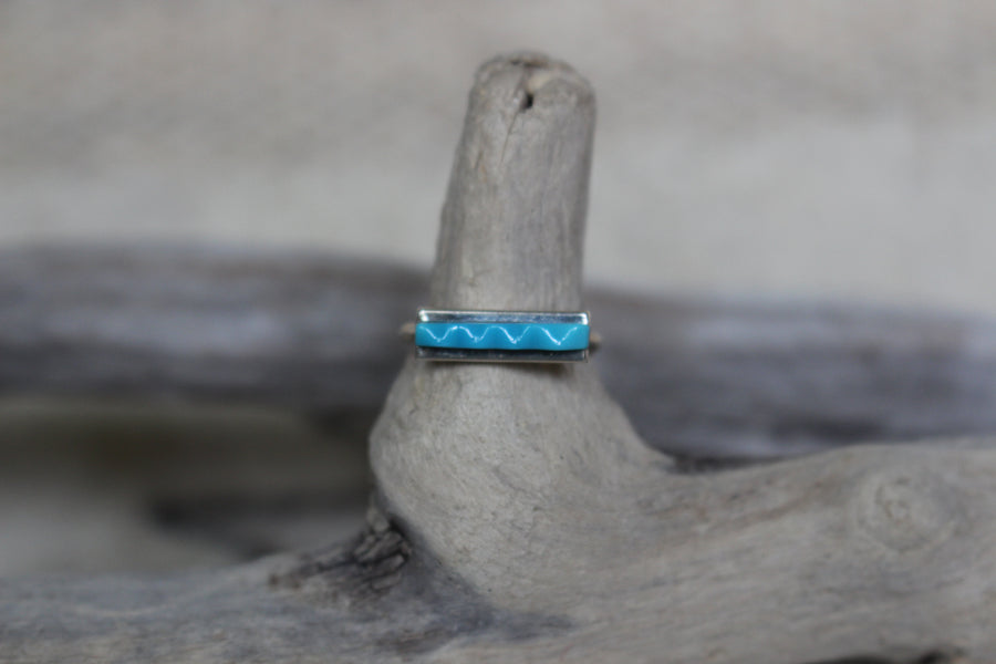 Turquoise Bar Ring