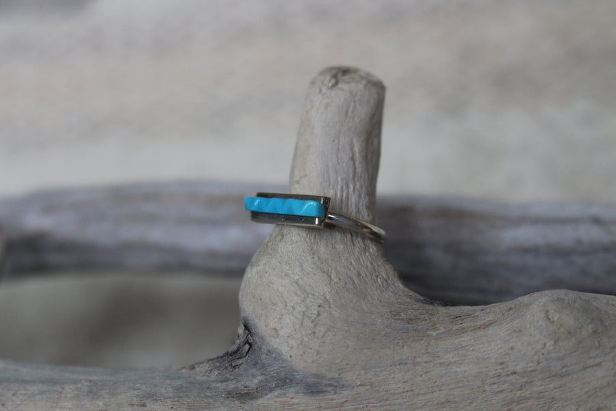 Turquoise Bar Ring