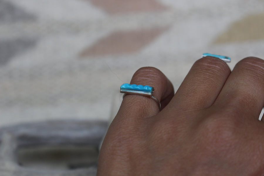 Turquoise Bar Ring