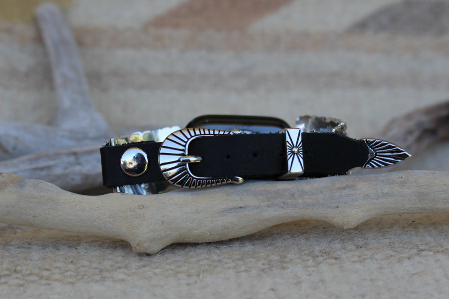 White Buffalo Turquoise Apple Watch Bands