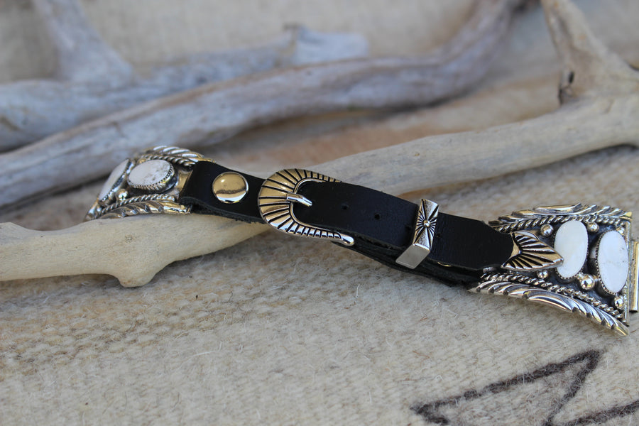 White Buffalo Turquoise Apple Watch Bands