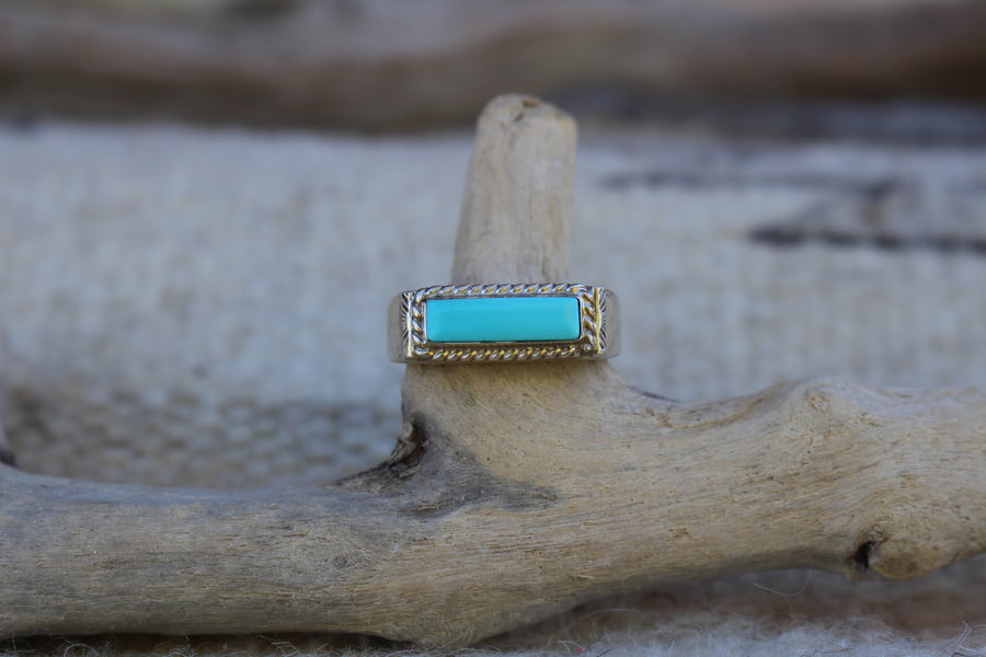 Turquoise Bar Ring