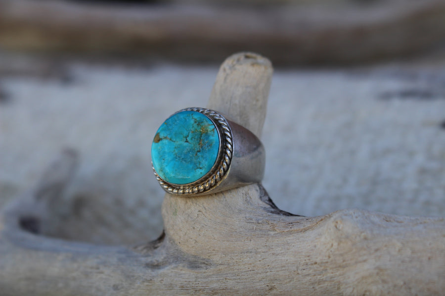 Turquoise Rock Ring