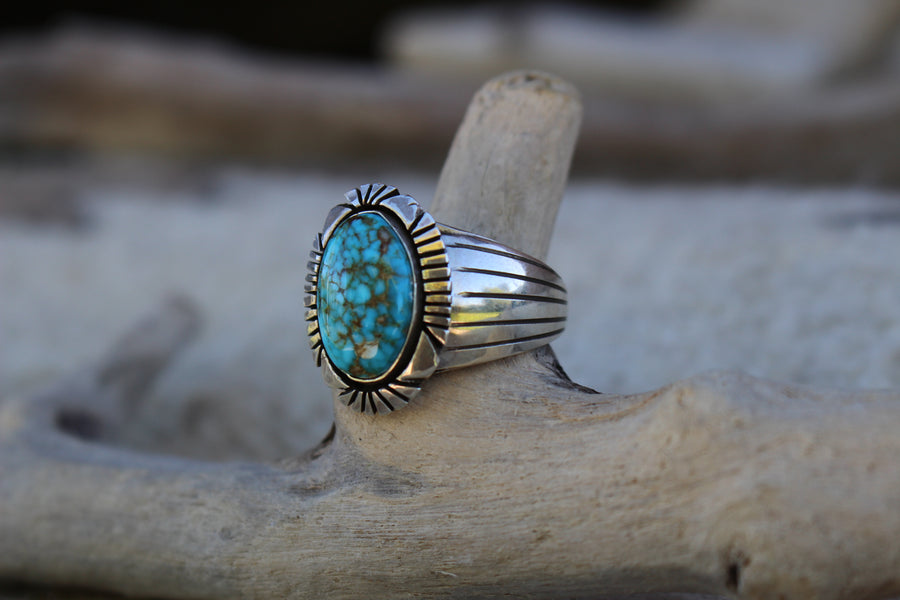 Thunder Turquoise Ring