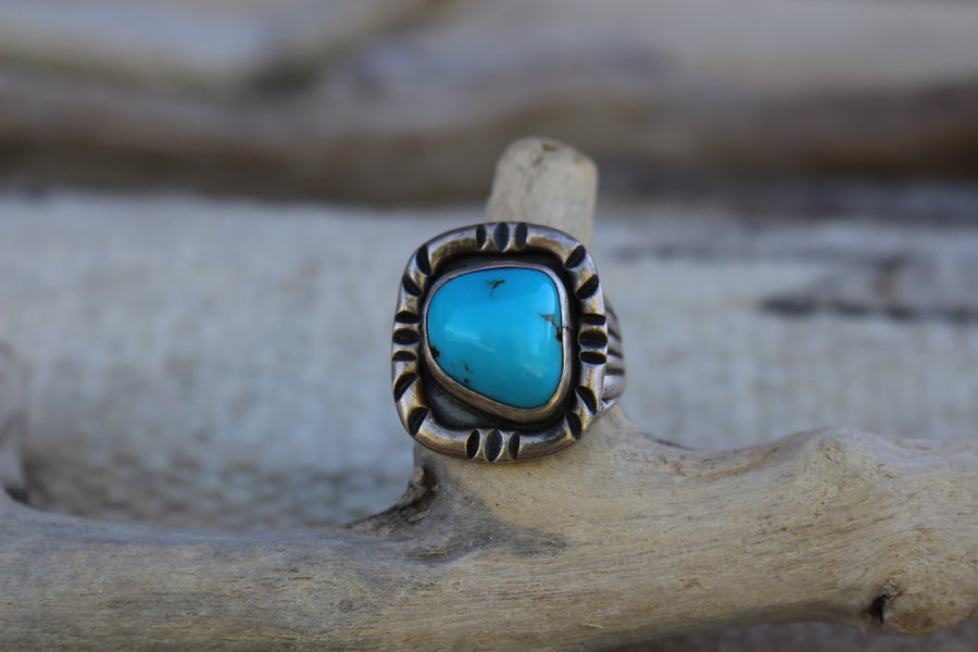 Turquoise Square Ring