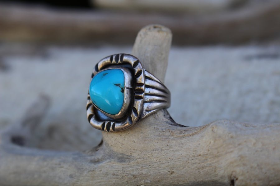 Turquoise Square Ring