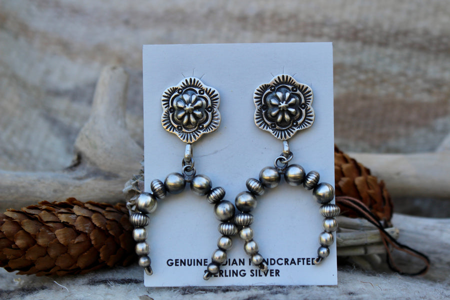 Sterling Naja Earrings