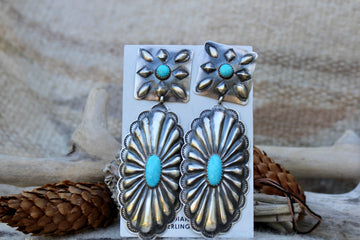 Turquoise Rain Earrings