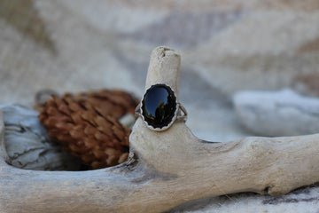 Black Onyx Ridge Ring