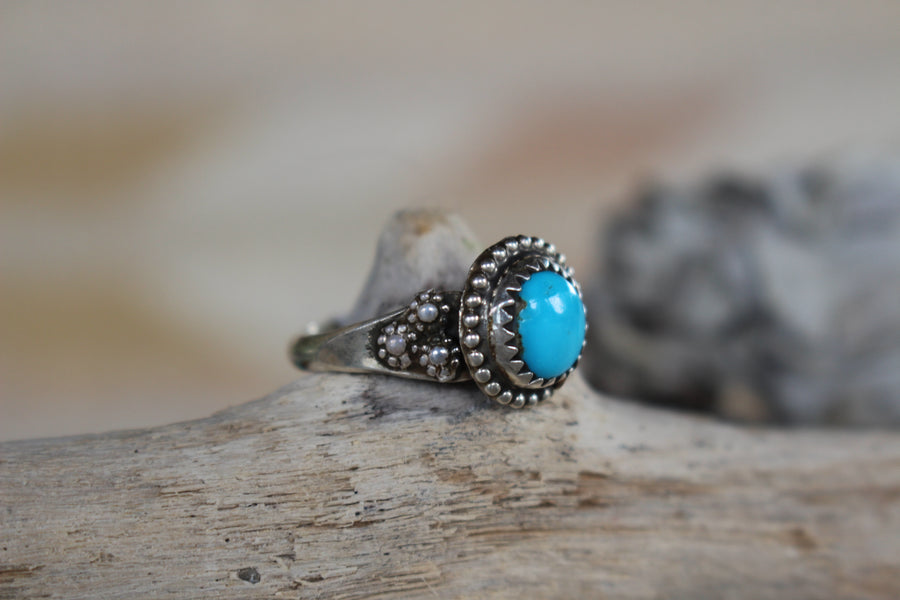 Turquoise Pine Ring