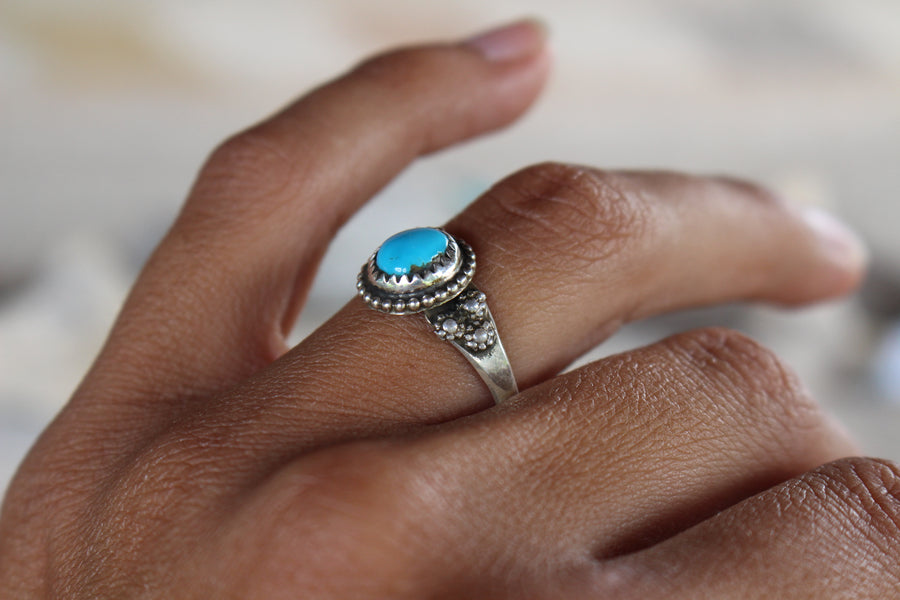 Turquoise Pine Ring