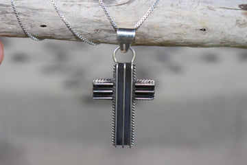 Sterling Cross Pendant