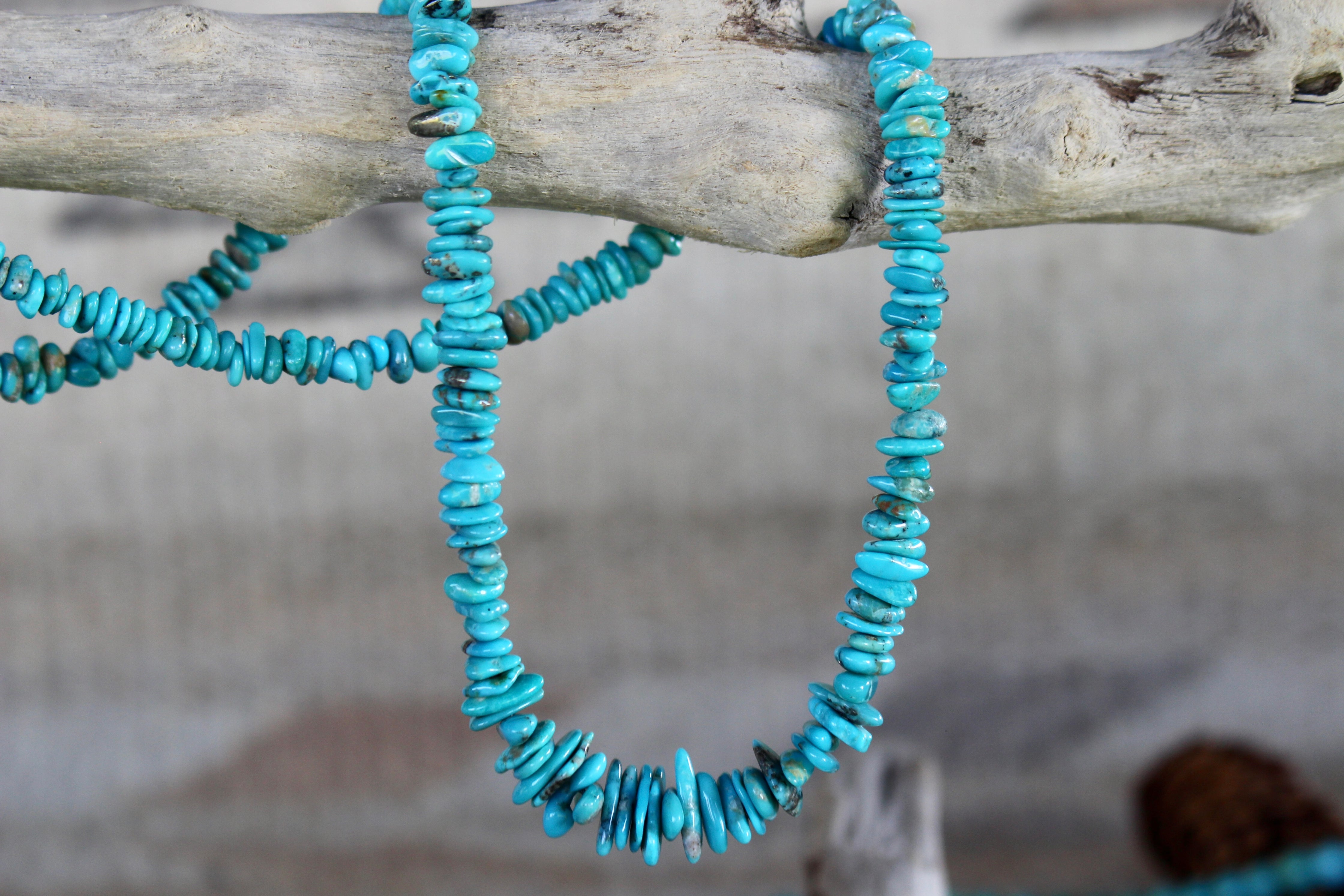 Turquoise Nugget Necklace on sale