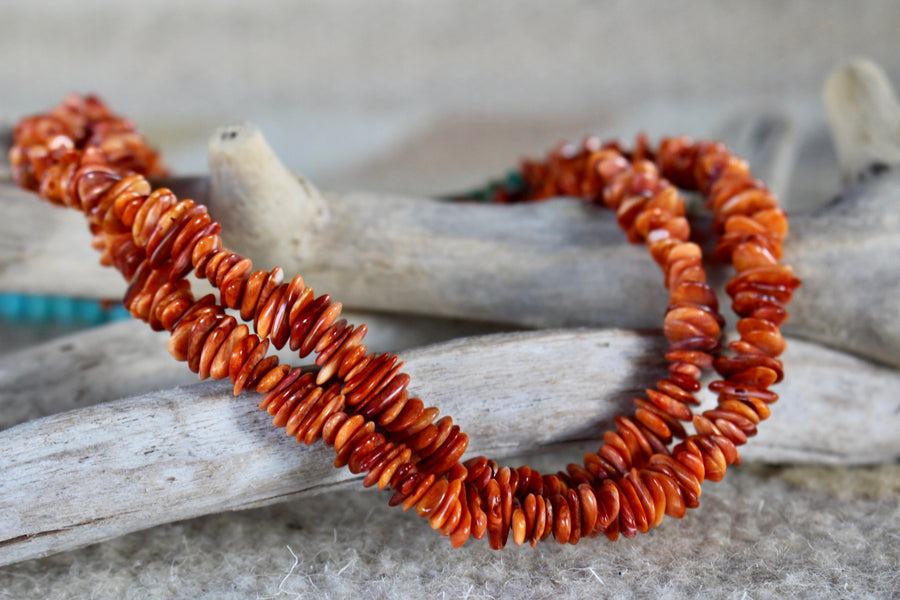 Spiny Oyster Nugget Necklace – Kotah Bear