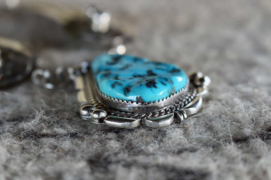 Turquoise Silver Necklace