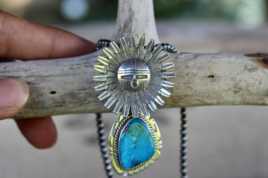 Zuni Sunface Pendant