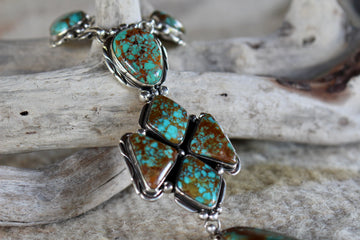 Turquoise Hills Drop Necklace Set