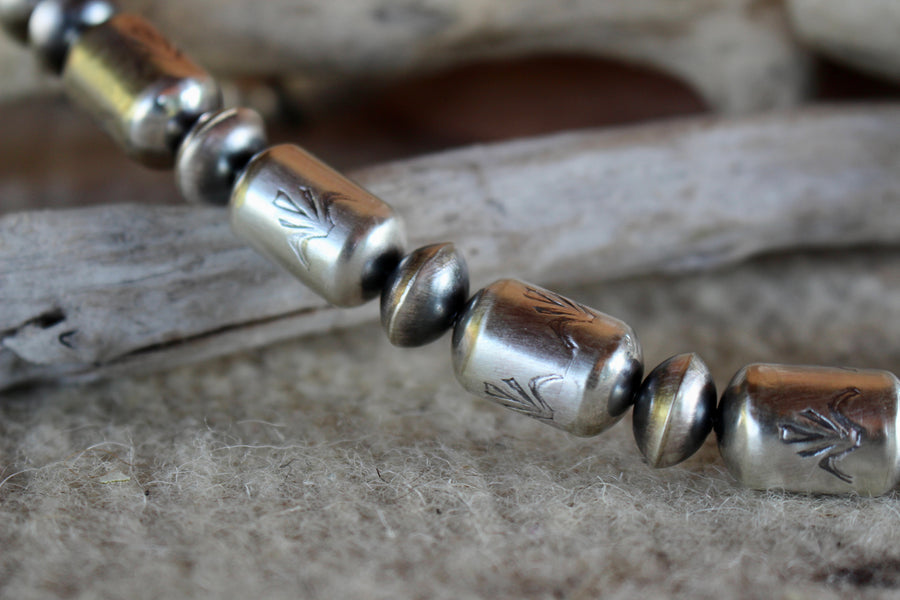 Brushed Sterling Necklace