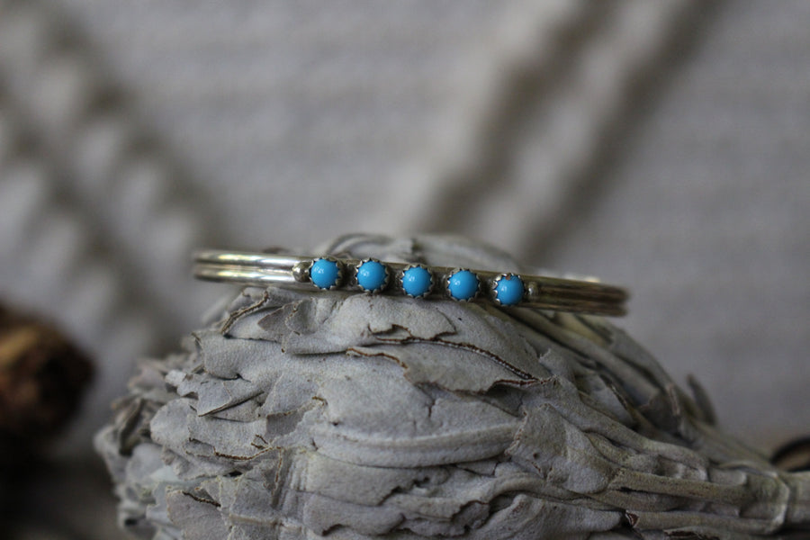 Turquoise Rain Baby Bracelet