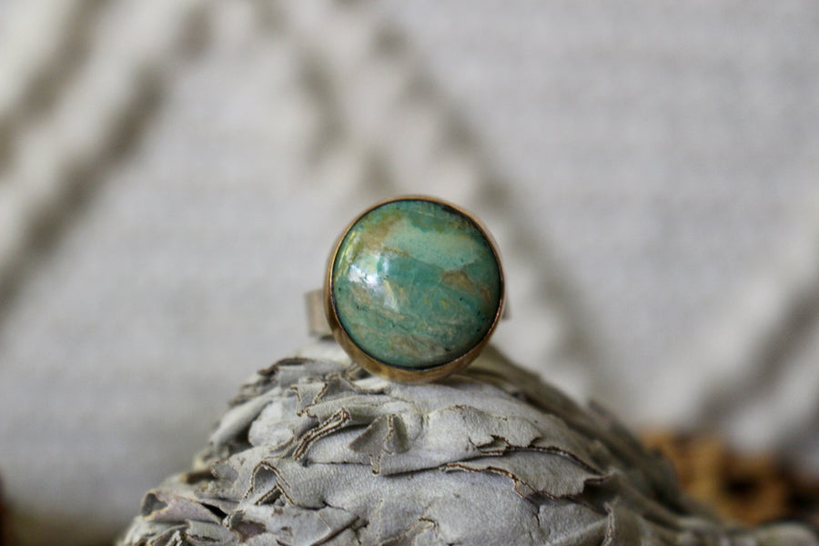 Turquoise Sage Ring