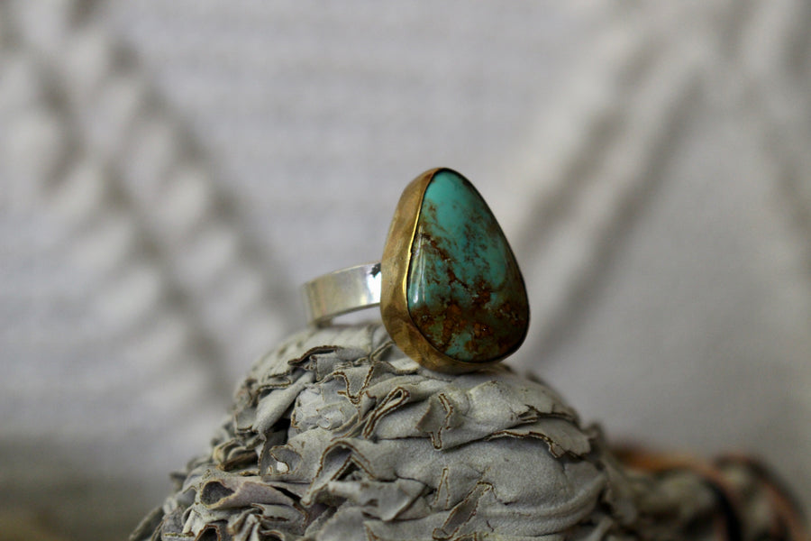 Turquoise Point Ring