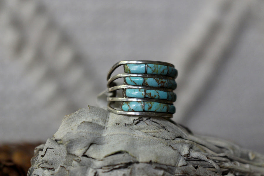 Turquoise Tier Ring