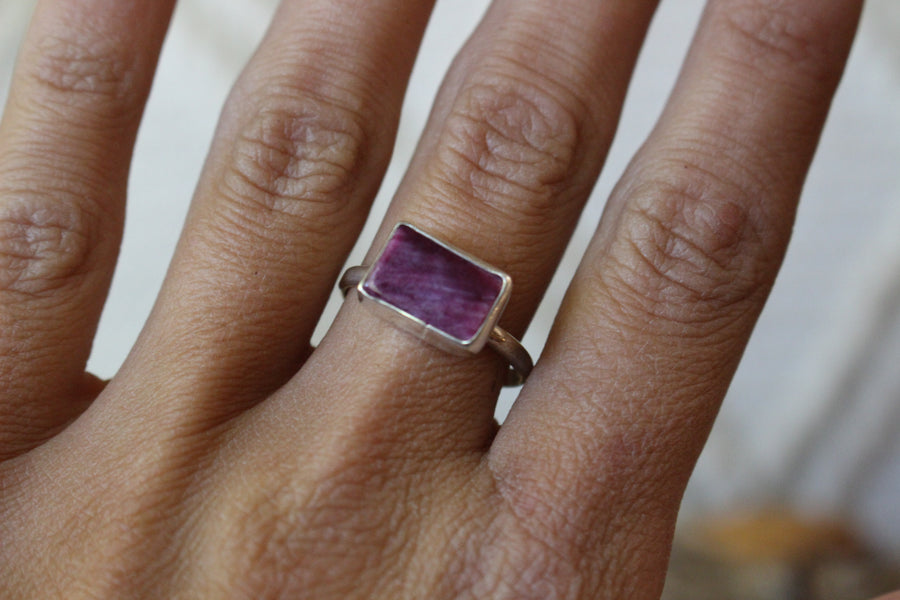 Purple Spiny Oyster Ring