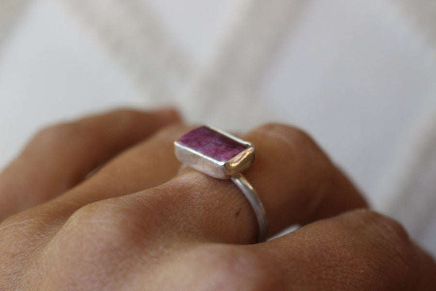 Purple Spiny Oyster Ring