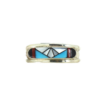 Inlay Peaks Ring