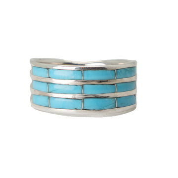 Turquoise Tier Ring