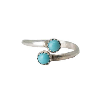 Double Turquoise Ring