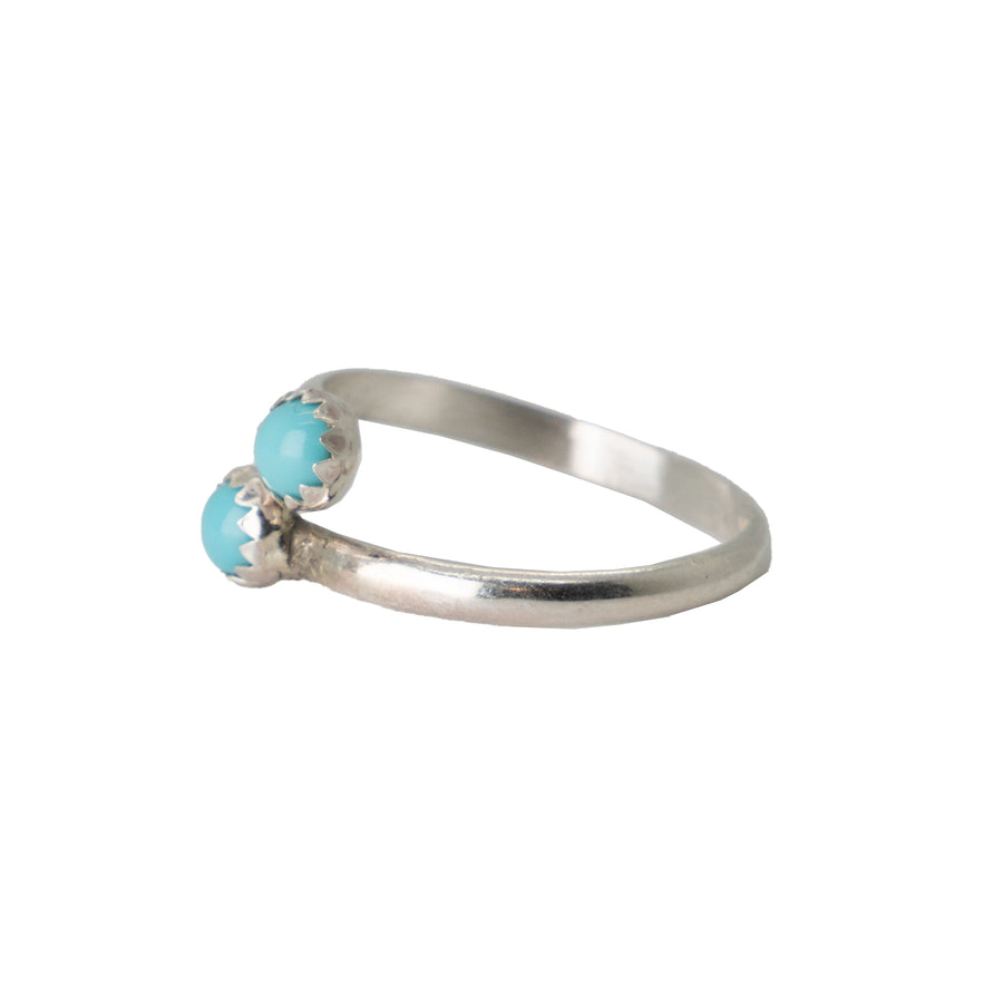 Double Turquoise Ring