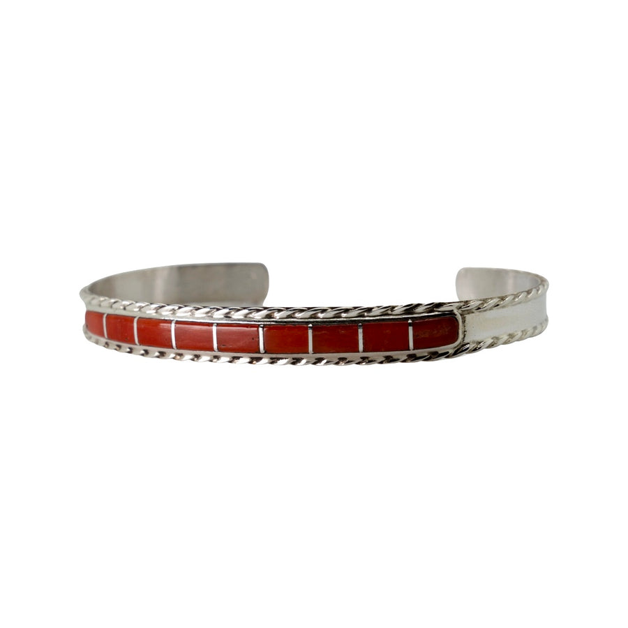 Coral Breeze Inlay Bracelet