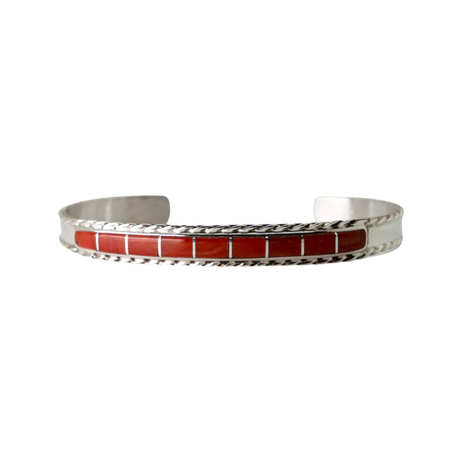 Coral Breeze Inlay Bracelet